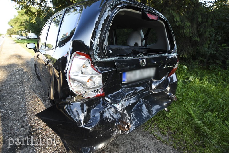 Autobus uderzył w hondę zdjęcie nr 182506