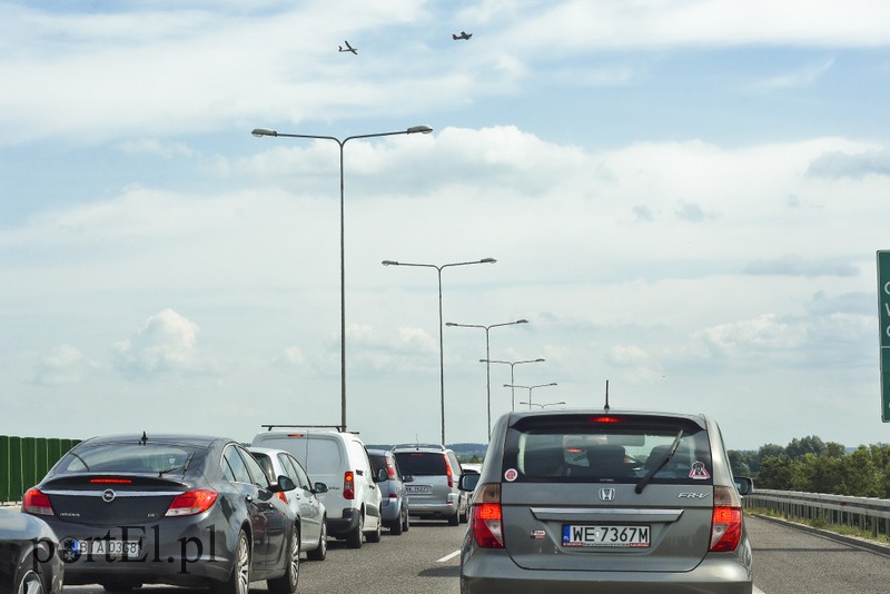 Elbląg Daewoo dachowało na obwodnicy
