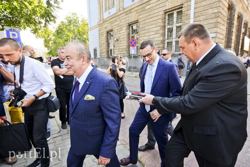 Premier z wizytą, przekop na wybory zdjęcie nr 182772