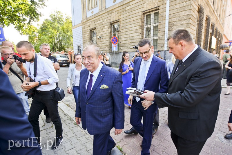 Premier z wizytą, przekop na wybory zdjęcie nr 182771