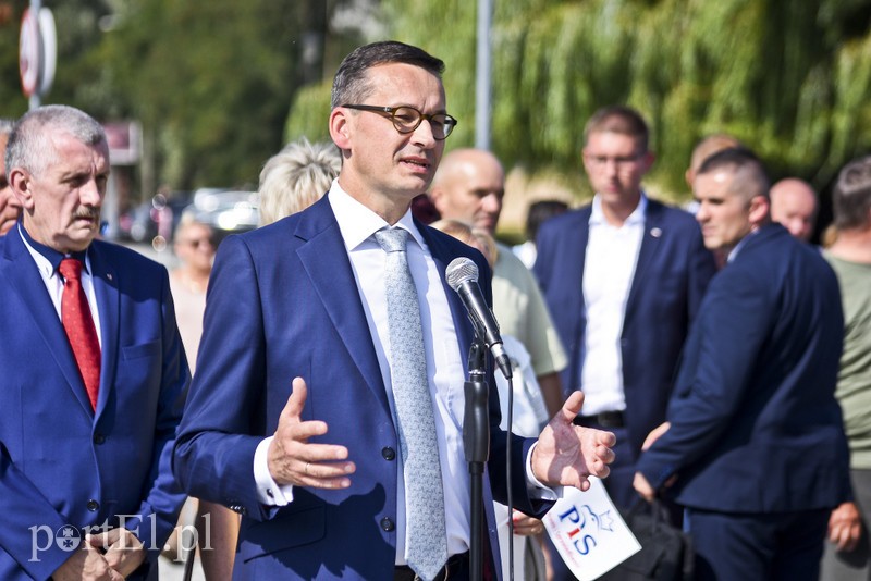 Premier z wizytą, przekop na wybory zdjęcie nr 182793