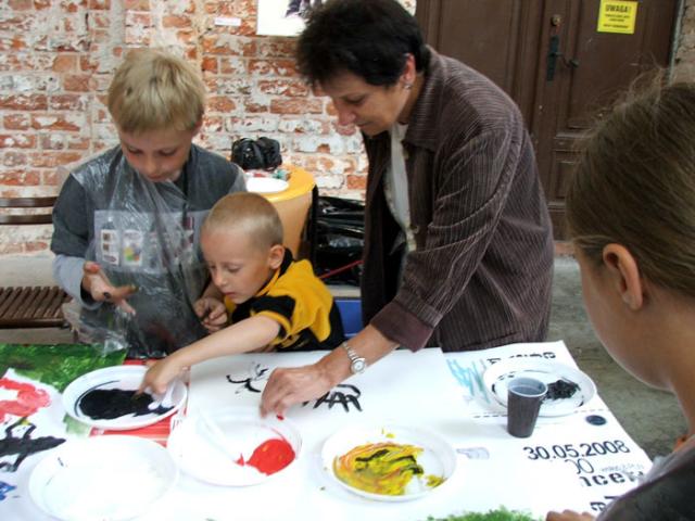 Elbląg Warsztaty artystyczne w Galerii EL