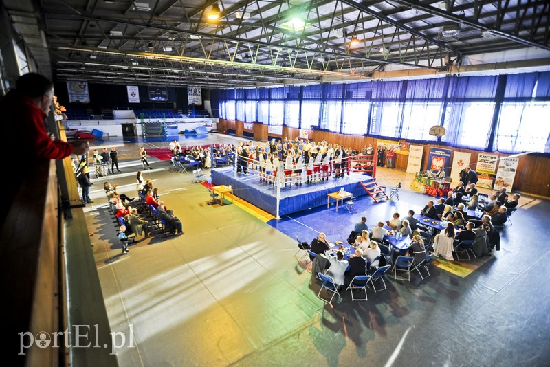 Lewy prosty w hali MOS-u zdjęcie nr 185534