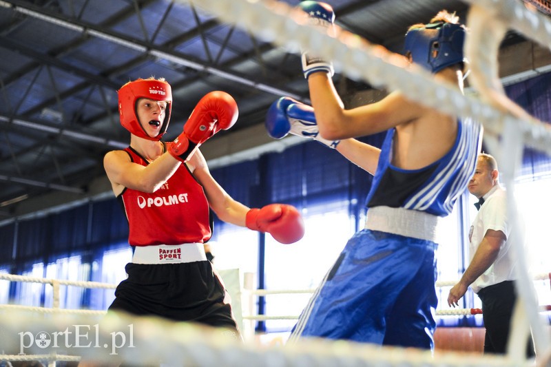 Lewy prosty w hali MOS-u zdjęcie nr 185547