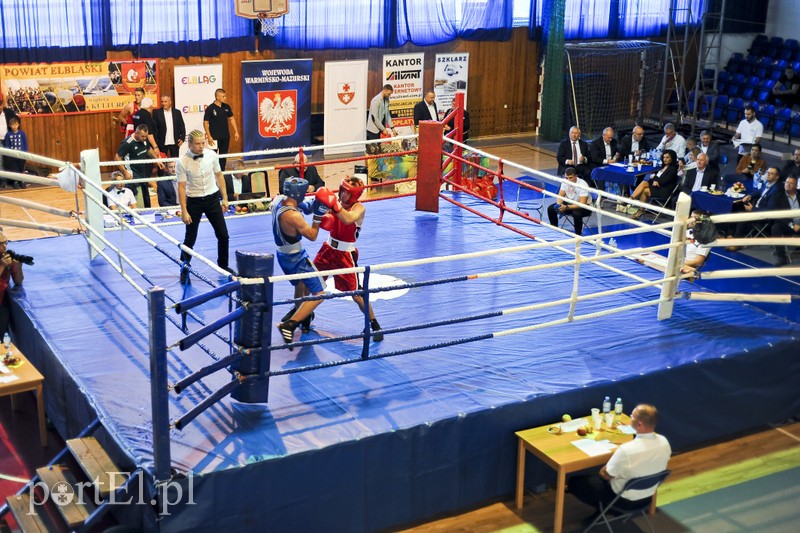 Lewy prosty w hali MOS-u zdjęcie nr 185572