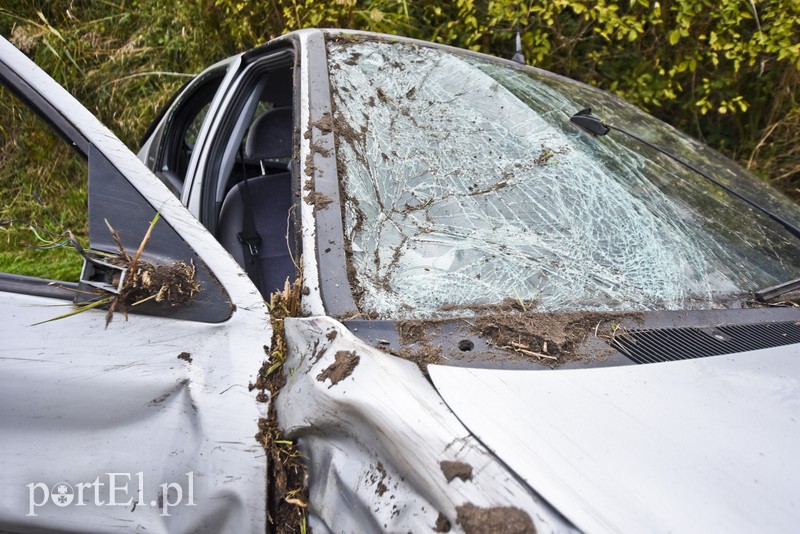 Wypadek w Jagodnie, dwie osoby w szpitalu zdjęcie nr 185715