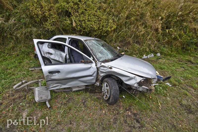 Wypadek w Jagodnie, dwie osoby w szpitalu zdjęcie nr 185714