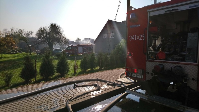 Pożar w Jegłowniku zdjęcie nr 187058