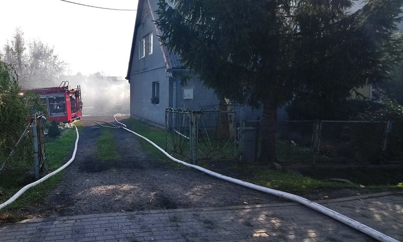 Pożar w Jegłowniku zdjęcie nr 187061