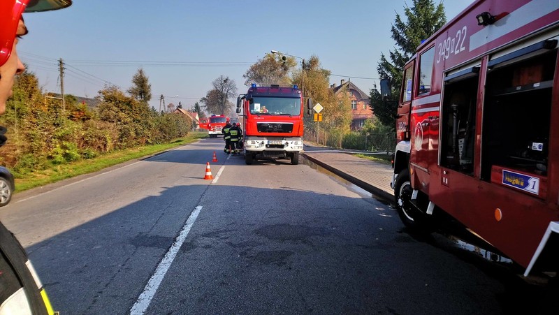 Pożar w Jegłowniku zdjęcie nr 187055