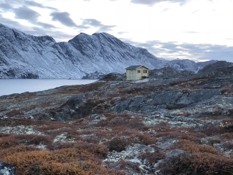 Domek letniskowy we fiordzie