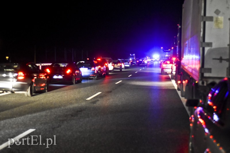 Elbląg Wypadek na S7. Trasa w kierunku Gdańska zablokowana