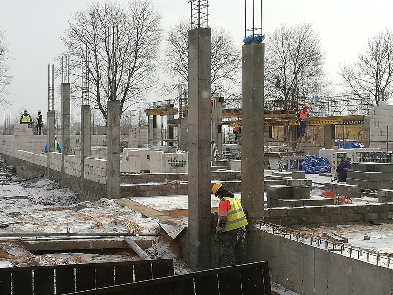 Trwa budowa Centrum Dydaktyki i Symulacji Medycznej w EUH-E zdjęcie nr 193872