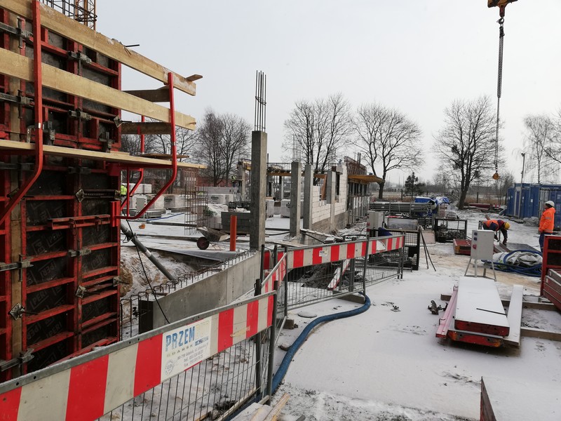 Trwa budowa Centrum Dydaktyki i Symulacji Medycznej w EUH-E zdjęcie nr 193871