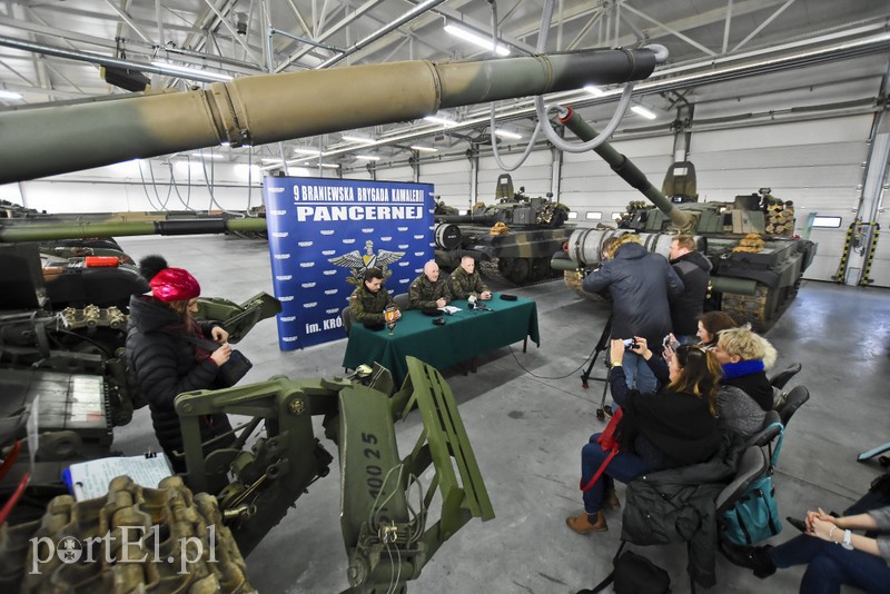 Elbląg Służba w czołgach jest przyjemnością