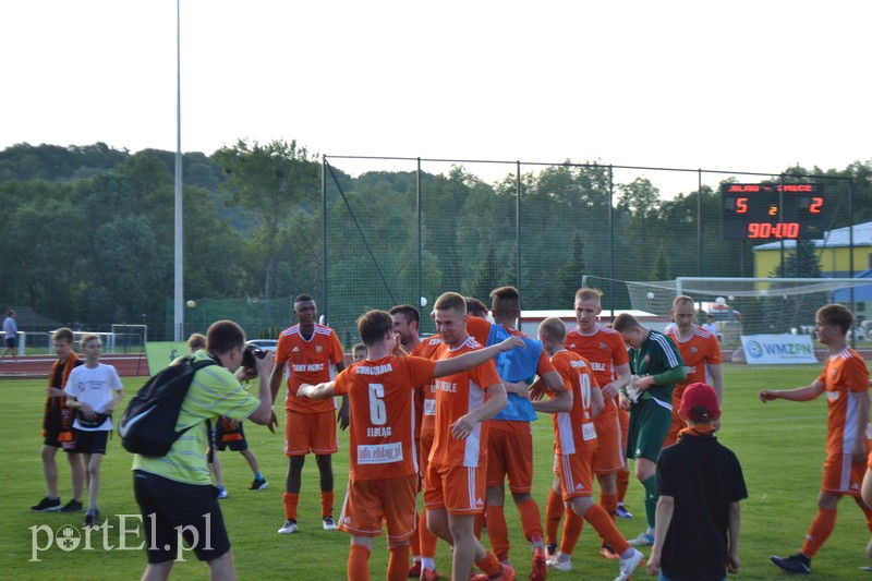 Elbląg Concordia z pucharem