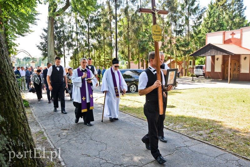 Elbląg Ostatnia droga Mirosława Dymczaka (wspomnienie)