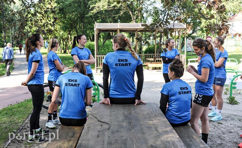 Elbląg Piłkarki Startu już trenują