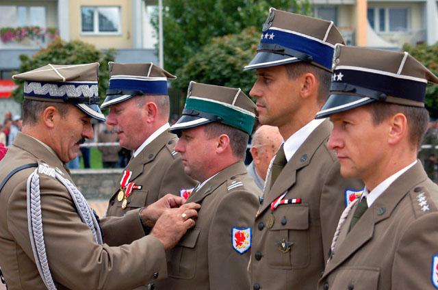 Elbląg 89 rocznica powstania 16 Pomorskiej Dywizji Zmechanizowanej.