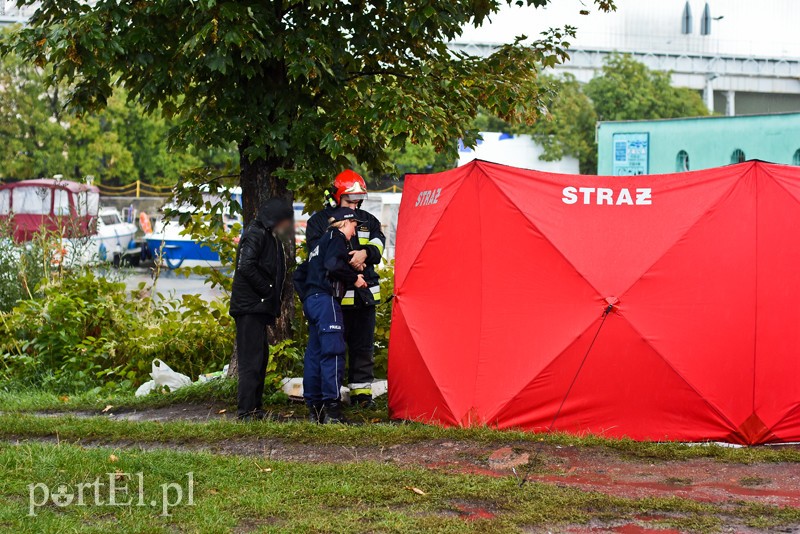 Elbląg Bezdomny mężczyzna utonął przy ul. Stawidłowej