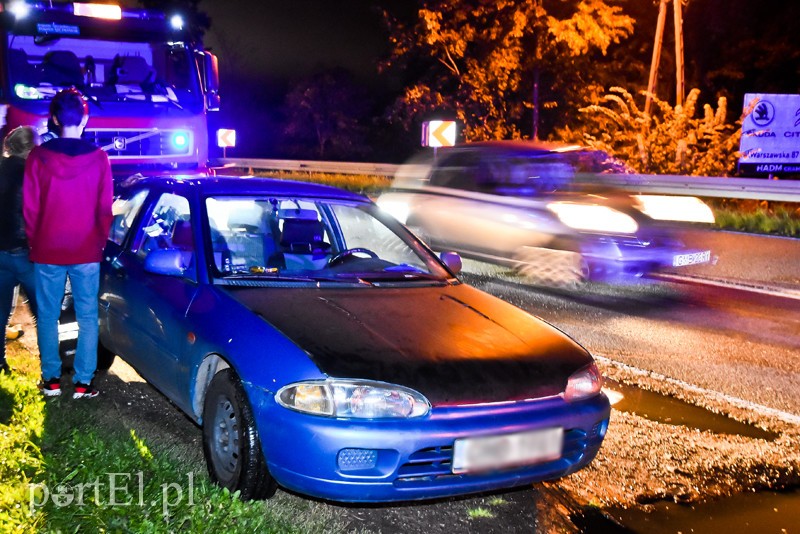 Elbląg Potrącenie poszukiwanego mężczyzny pod Jegłownikiem