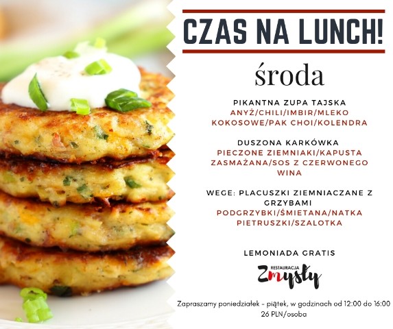 Lunch biznesowy to nowa oferta Zmysłów! zdjęcie nr 214846