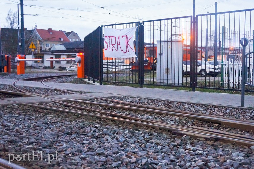 Elbląg Strajku dzień pierwszy
