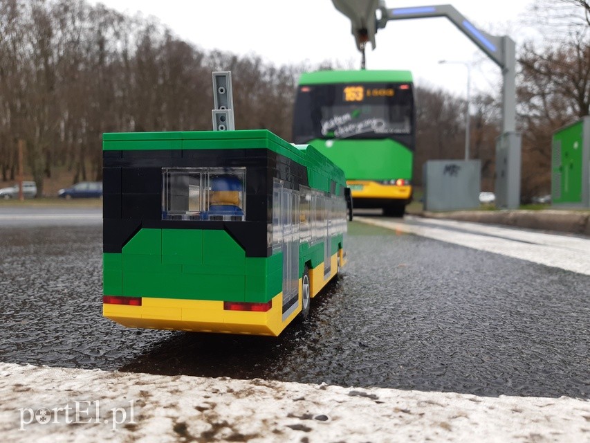 Elbląg Elbląski tramwaj jako zestaw LEGO. To możliwe!
