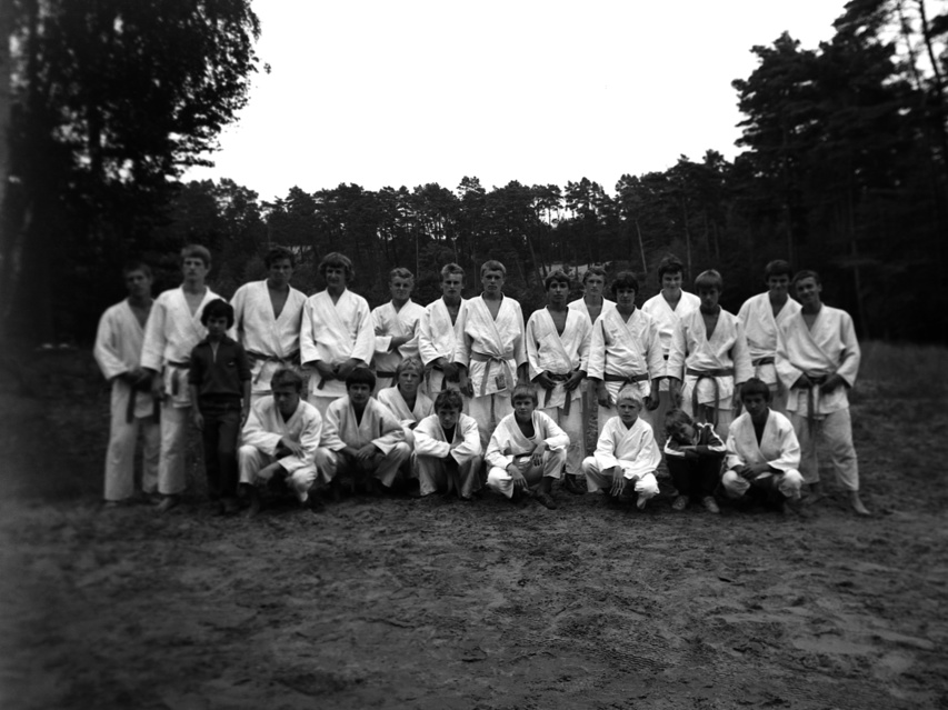 Elbląski sport z lat 70. na zdjęciach Czesława Misiuka: judo zdjęcie nr 223420