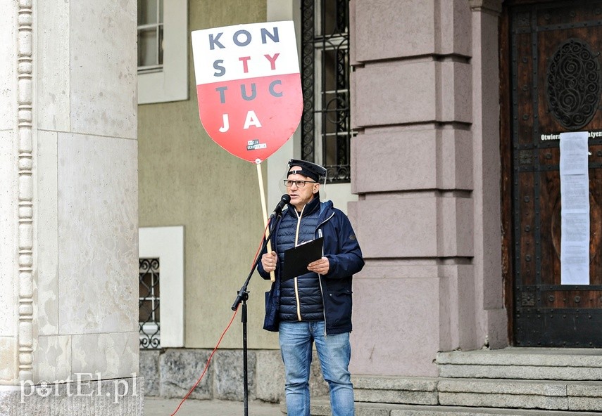 Protestowali w obronie sędziego zdjęcie nr 224637