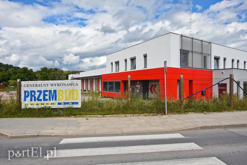 Elbląg Strażnica czeka na wykończenie