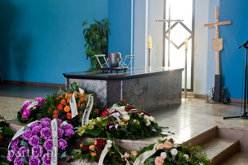 Elbląg Pożegnanie Ryszarda Tomczyka. Był człowiekiem wielu talentów