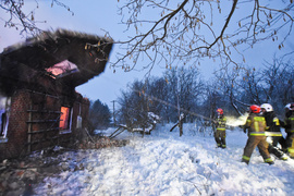 Jedna osoba zginęła w pożarze  (aktualizacja) 