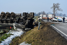 Groźny wypadek w Nowym Dworze Elbląskim