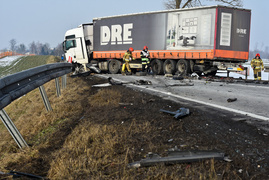 Groźny wypadek w Nowym Dworze Elbląskim
