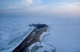 Na przekopie betonują śluzę