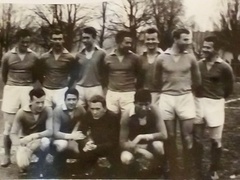 Olimpia Elbląg, początek lat 60 - tych XX w.: Brajtenbach, . J. Bujko, Augustyniak, Ridingier, Predel, Walkowiak, Kurant, Lubecki, Rogowski, Nahorski