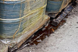 Problem z beczkami na Radomskiej