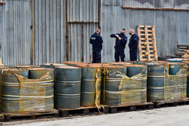 Problem z beczkami na Radomskiej