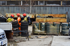 Problem z beczkami na Radomskiej