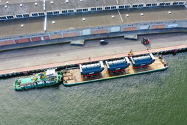 Gazowe kotły dotarły do elbląskiej elektrociepłowni