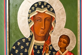 Madonny w krużganku galerii