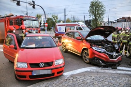 Kolejne zderzenie przy szkole muzycznej