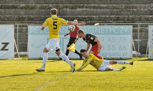 Znicz podaje tlen Olimpii