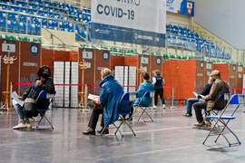Ruszyły szczepienia w Hali Sportowo - Widowiskowej