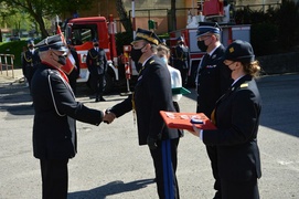 Apel z okazji Dnia Strażaka w Braniewie