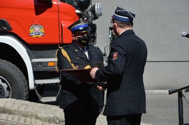 Apel z okazji Dnia Strażaka w Braniewie