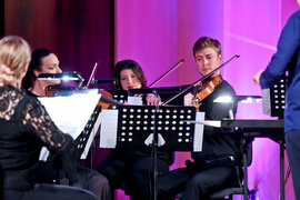 Batuta, marimba i muzyczny egzamin