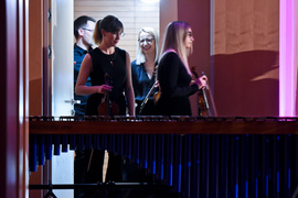 Batuta, marimba i muzyczny egzamin