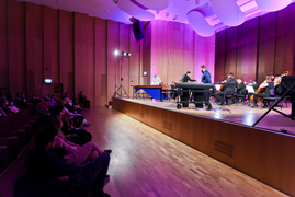 Batuta, marimba i muzyczny egzamin